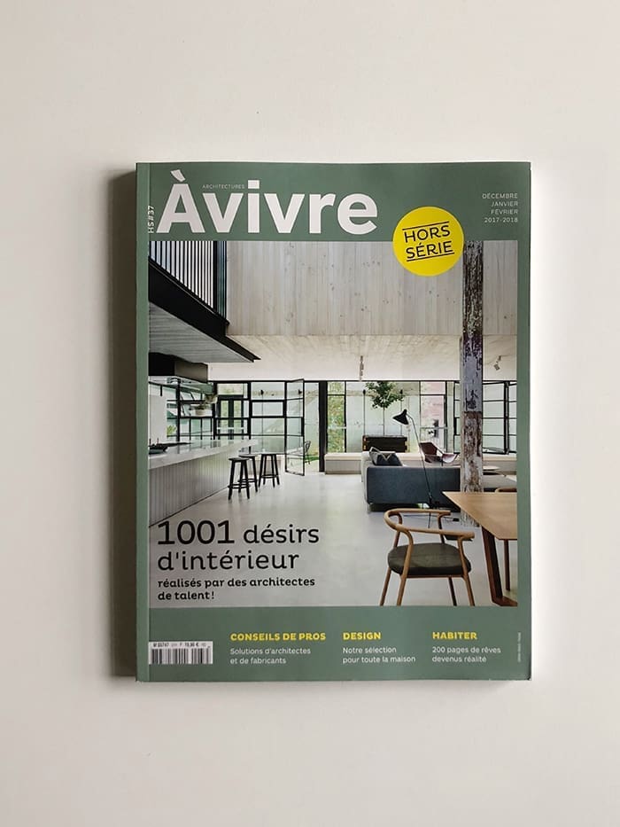 Lien vers la publication Appartement Saint-Laurent — Hors série — Architectures à vivre — HS #37